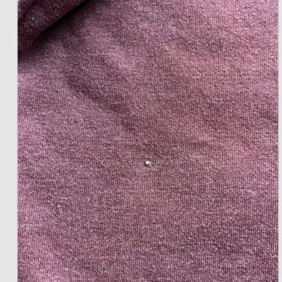 REI Men’s Full Zip Fleece Hoodie Jacket Size L Rust Organic Cotton Outdoor - Picture 9 of 9